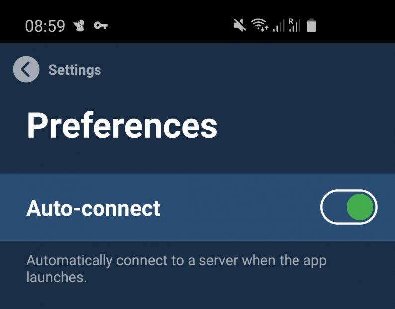 新安卓版本（2020.4-beta1）中的自动连接功能